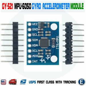 GY-521 6 DOF MPU-6050 Module 3 Axis Accelerometer Gyroscope Module for Arduino 