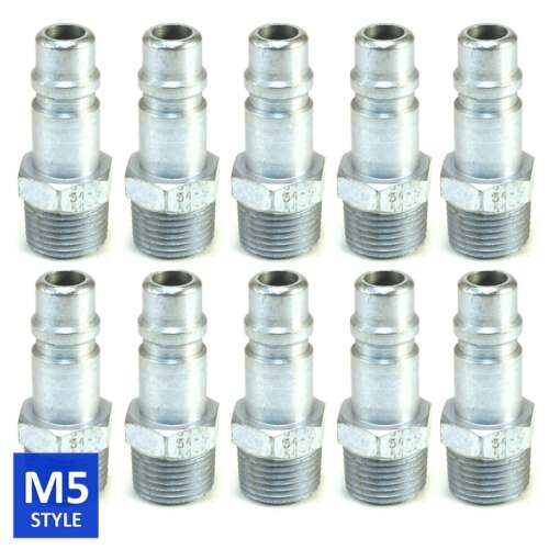 Foster 5 Series Quick Coupler Plug 1/2 Body 1/2 NPT Air and Water Hose Fittings Foster 5 Series Quick Coupler Plug 1/2 Body 1/2 NPT Air and Water Hose Fittings