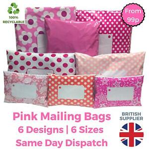 GREY RED PINK Postage Mailing Bags 12x16 305x405 Green BLUE packaging plastic 