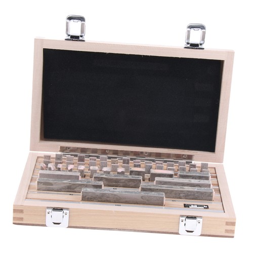 47Pieces Gauge Block High Precision Calibration Block for Caliper/Micrometer 