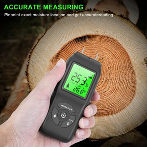 Damp Meter Digital LCD Moisture Detector Wood Humidity Caravan Tester Tool New 