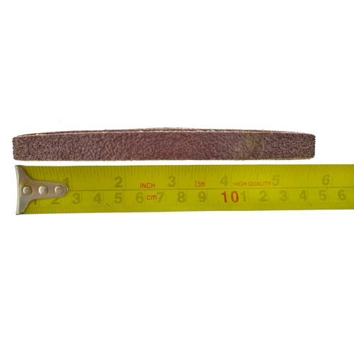 Belt Power Finger File Sander Abrasive Sanding Belts 330mm x 10mm 40 Grit 20 P 