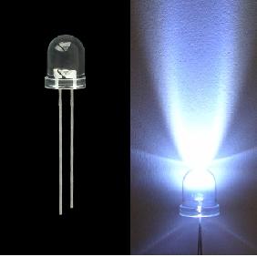 50 x Blue 10mm LED Diode Light Bulb 50 x Blue 10mm LED Diode Light Bulb