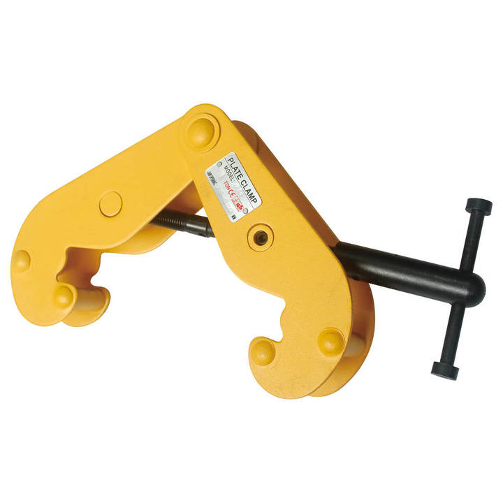 1Ton Beam Clamp I Beam Lifting Clamp Heavy Duty Beam Hangers in Black 