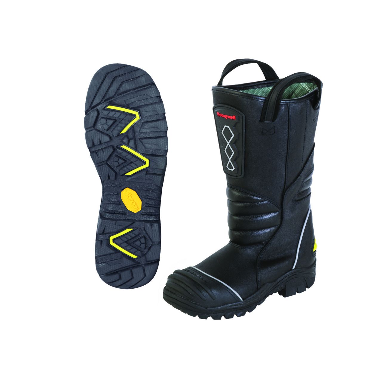 HONEYWELL PRO Leather Fire Boot Model 5555 NFPA NIGHTHAWK 2019 Edition Size 9 M 