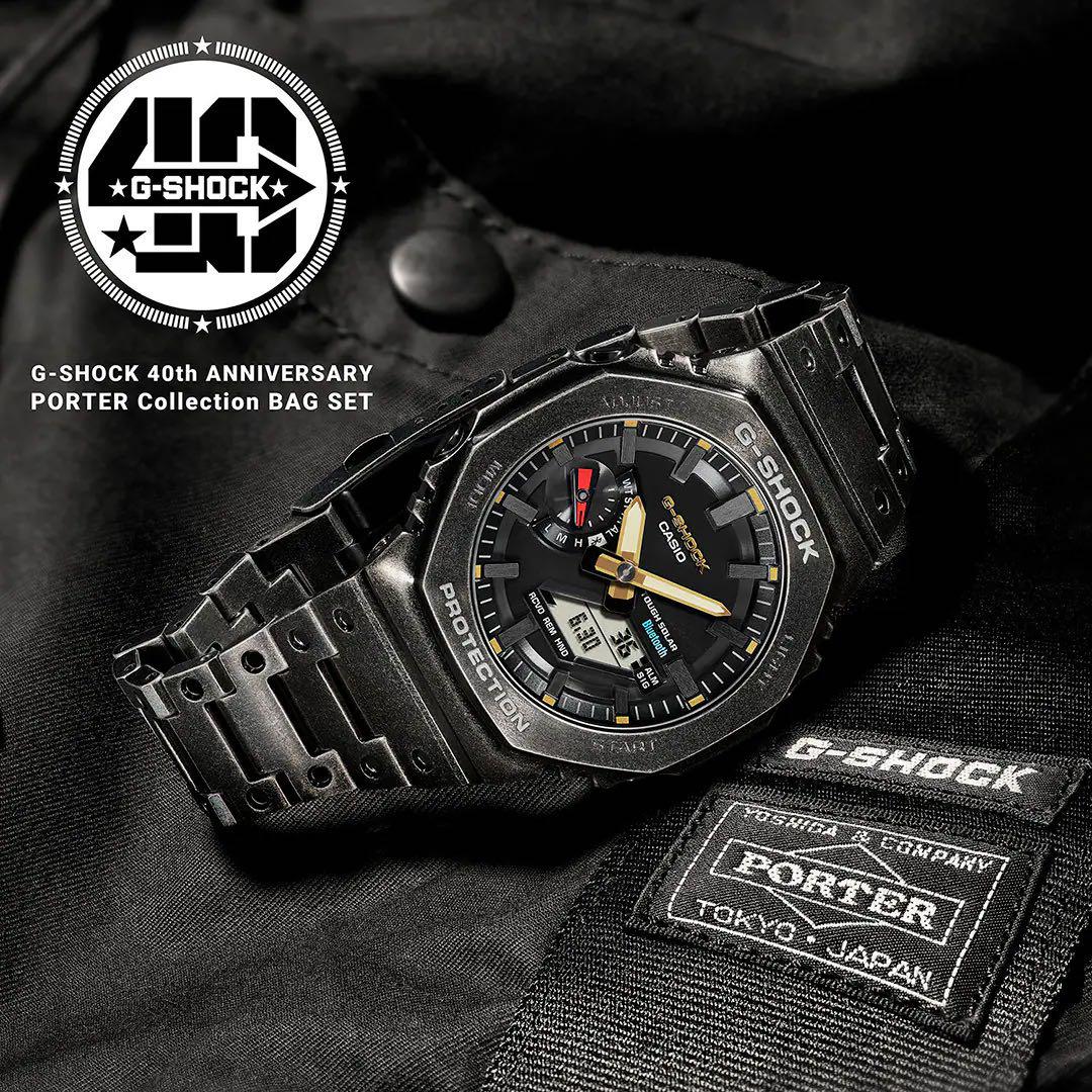 G-SHOCK 40周年限定X PORTERバッグセット