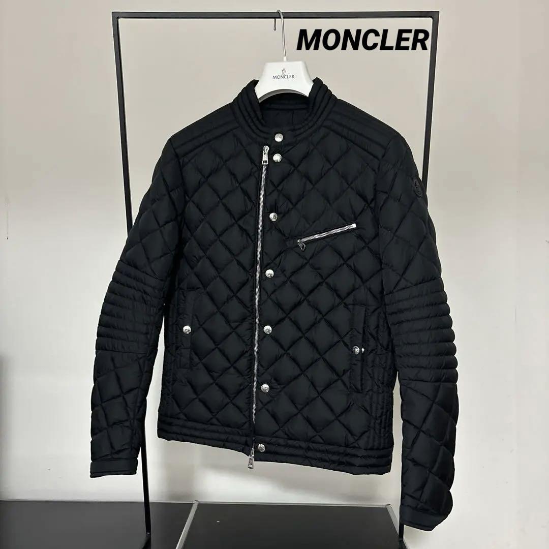 モンクレール★MONCLER★FRED★ライダースダウン★ブラック★サイズ1★