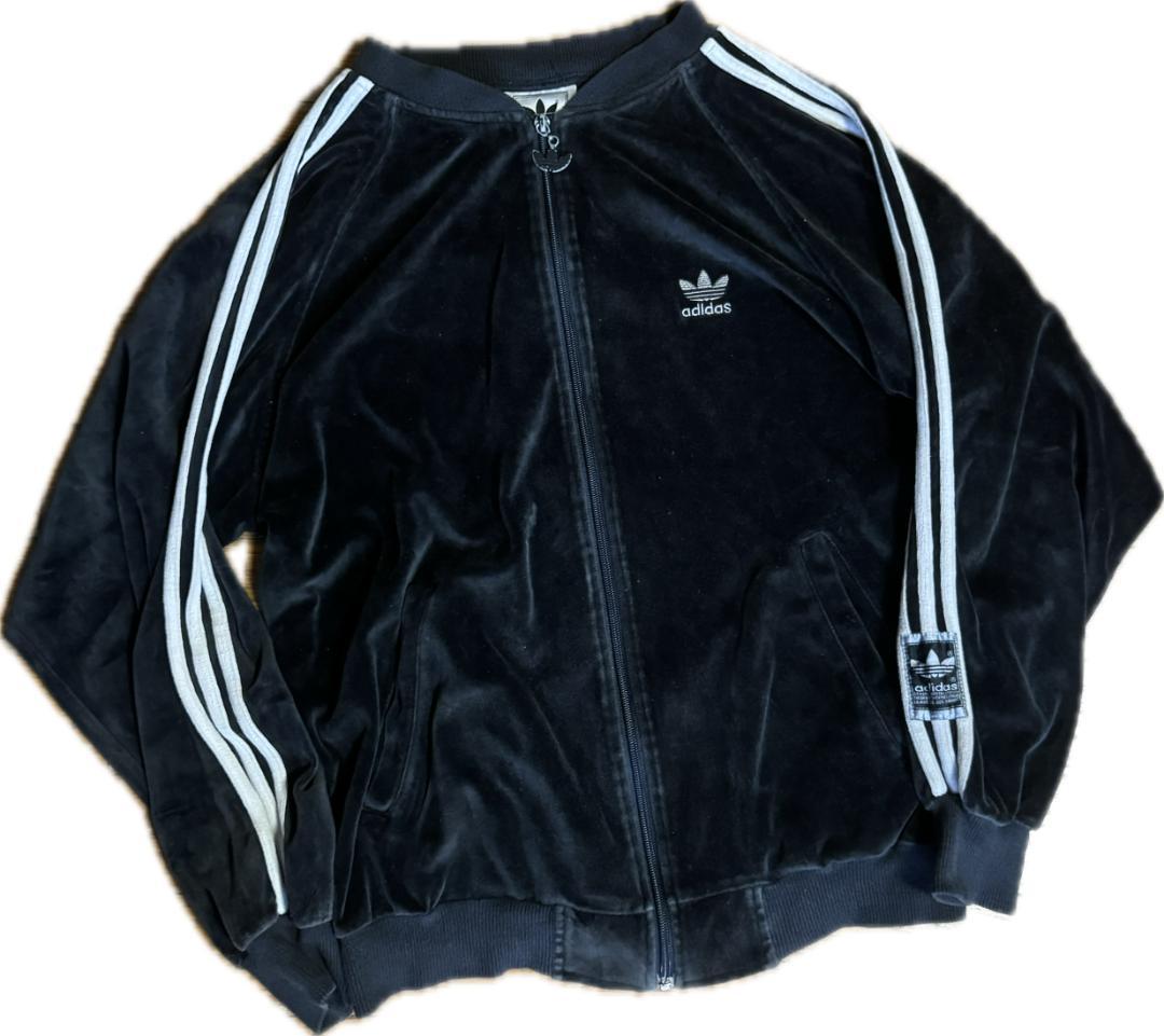 adidas 90s vintage ベロア　セットアップ