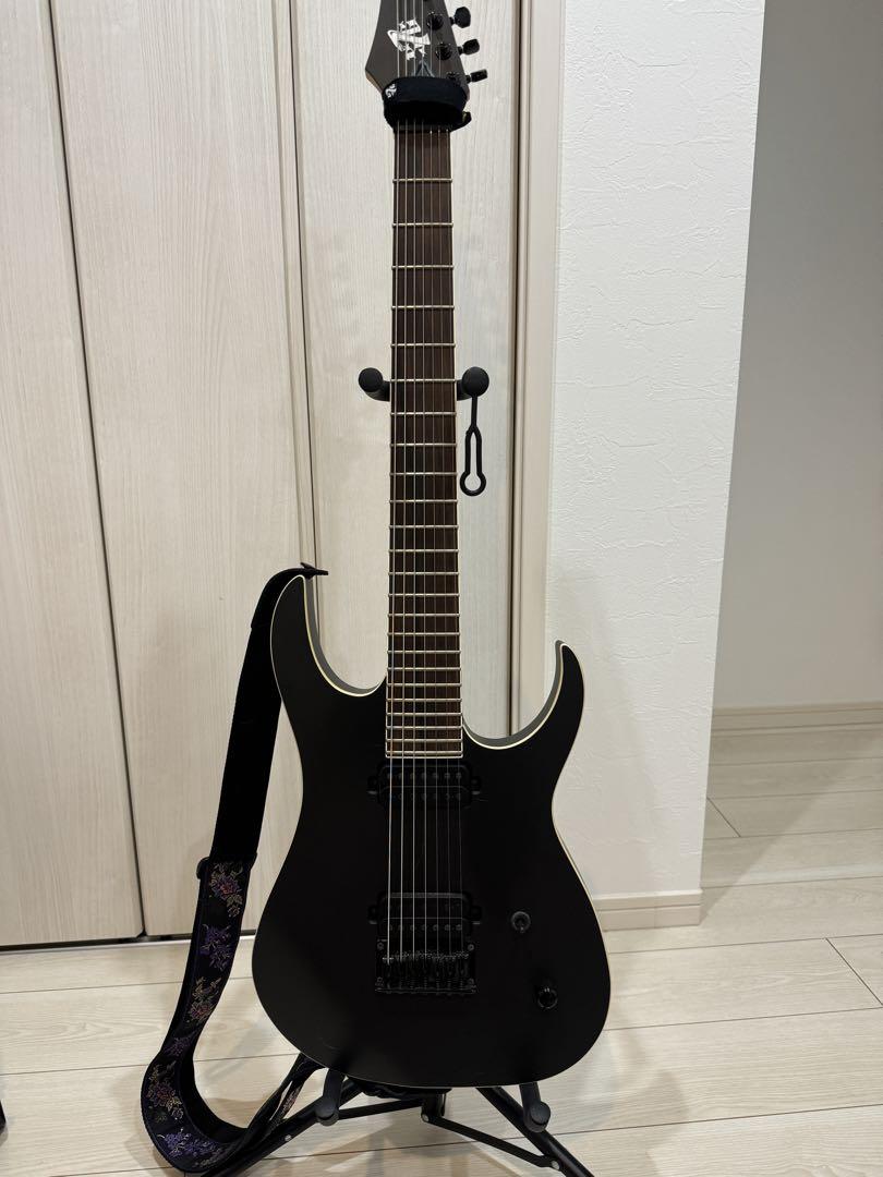 ギター Strictly 7 Guitars Cobra JS7 Black