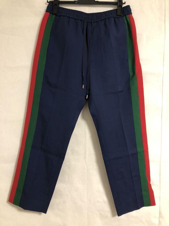 gucci サイドラインパンツ