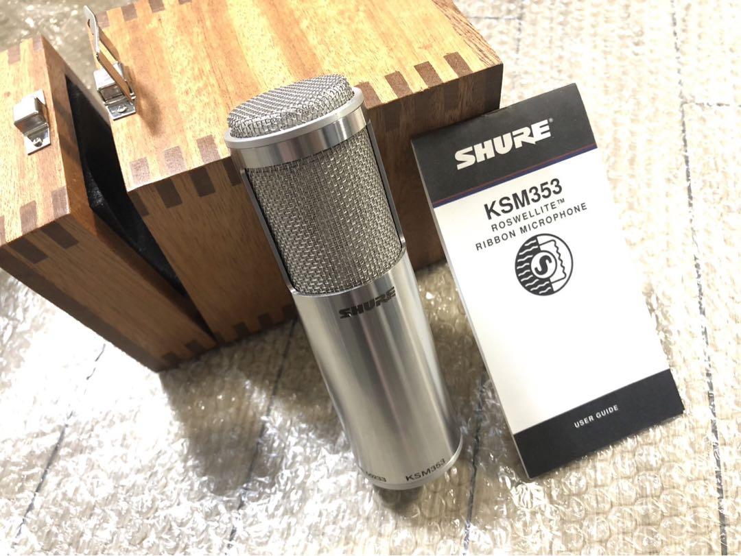 【美品】 KSM353 SHURE リボンマイク シュア