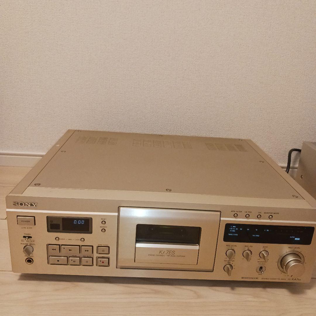 SONY カセットデッキ TC-KA7ES　通電確認のみ