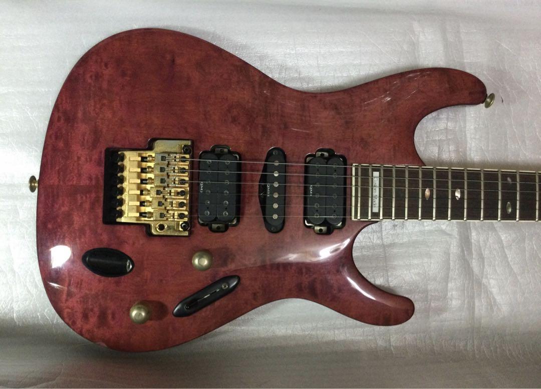 Ibanez 日本製 red pink purple