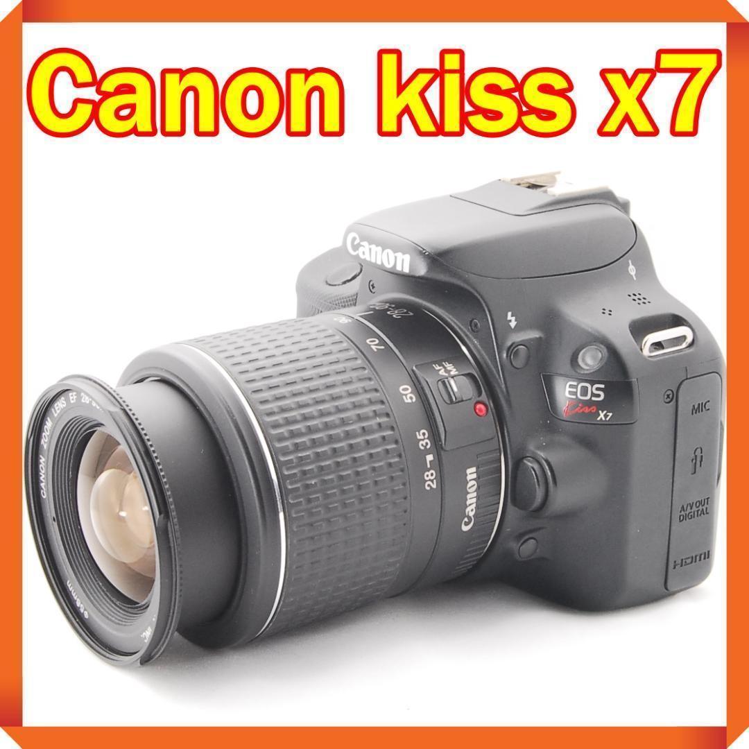 ❤軽量手のひらサイズ❤ Canon kiss x7 スマホ転送 一眼レフ カメラ