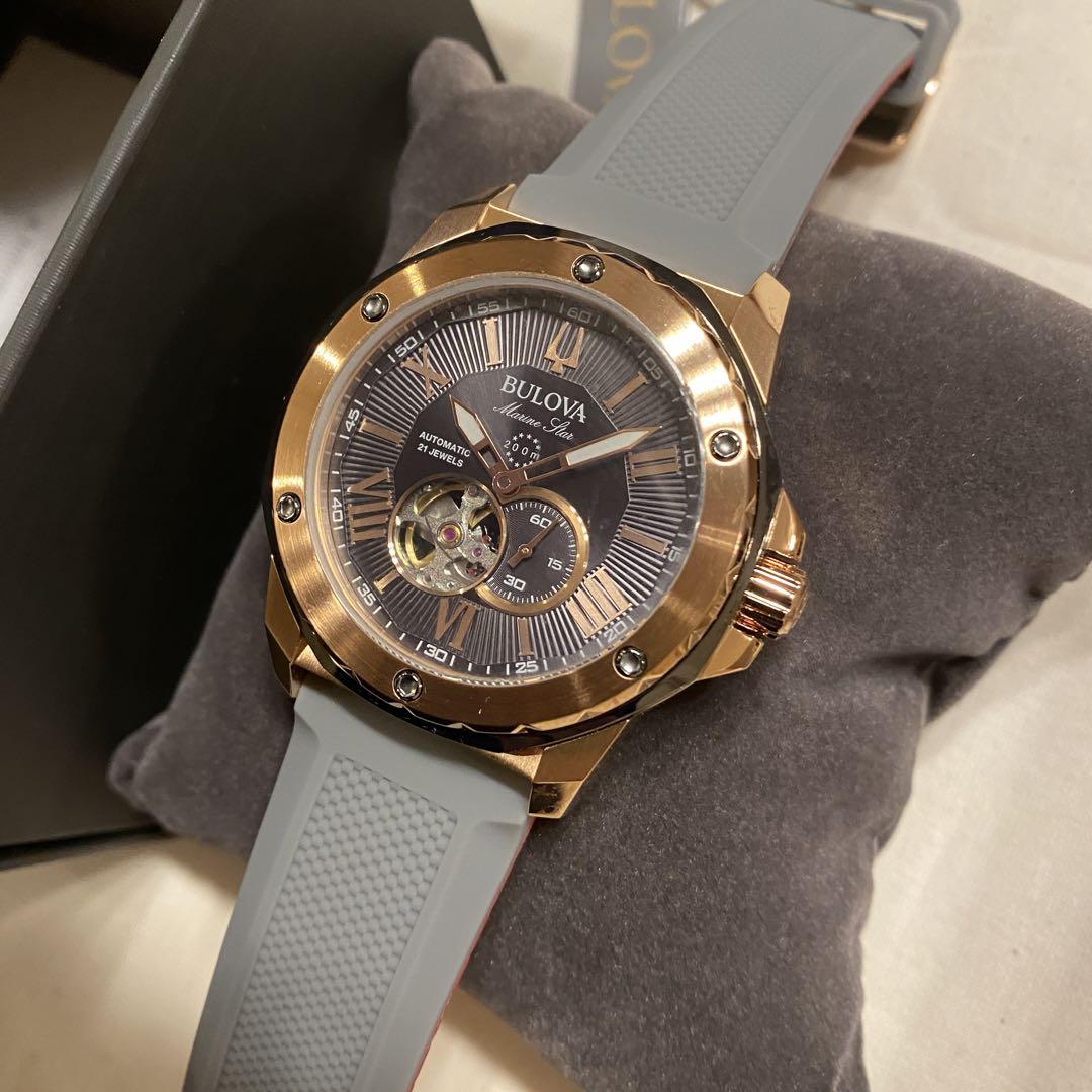 【特別価格】定価72600円 BULOVA 98A228 マリンスター 腕時計