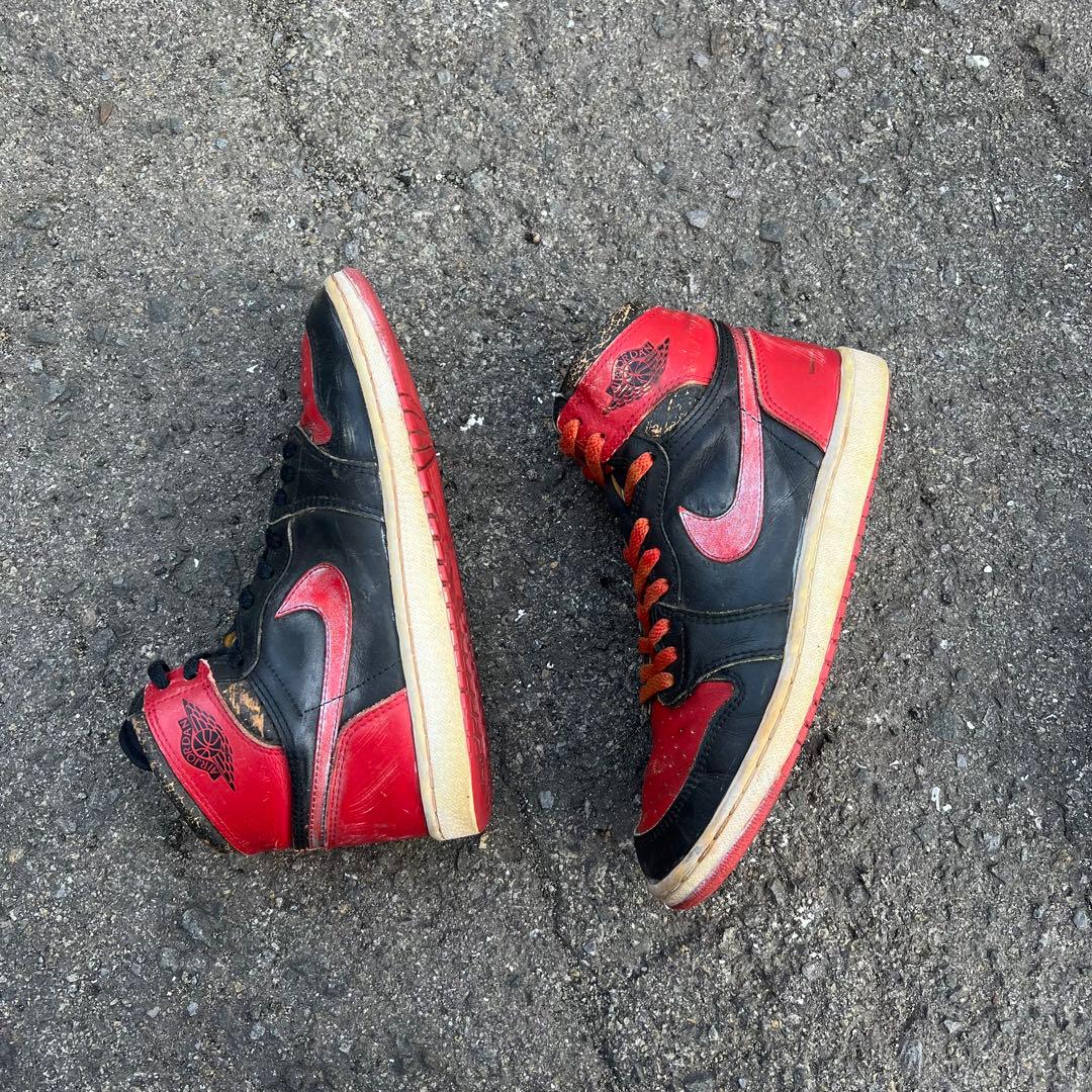 1985 air jordan 1 bred  エアジョーダン　　オリジナル