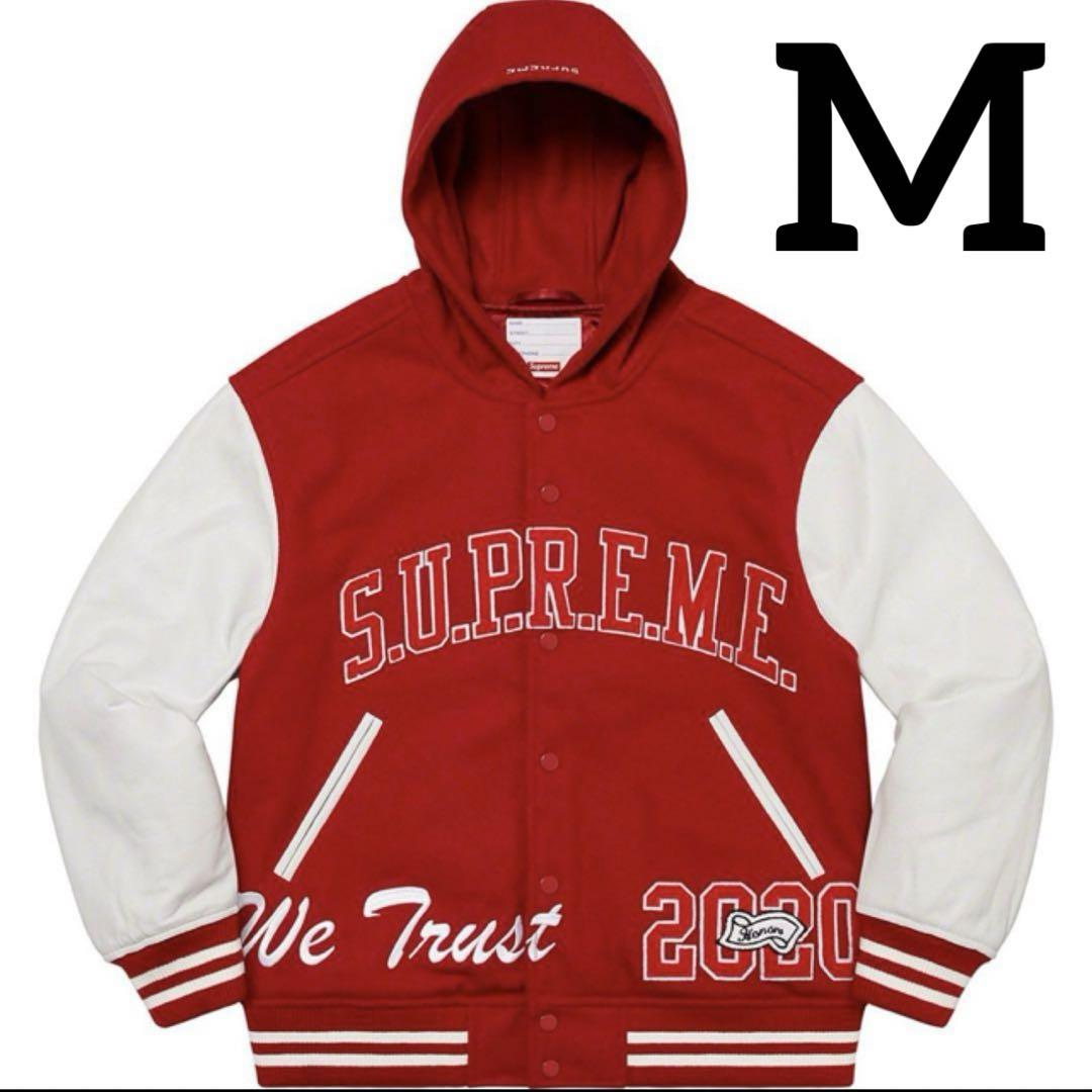 ジャケット・アウター Supreme King Hooded Varsity Jacket