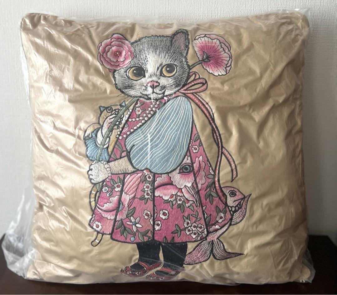 【完売品】奇幻動物森林 樋口裕子 ヒグチユウコ展  クッション ボーちゃん