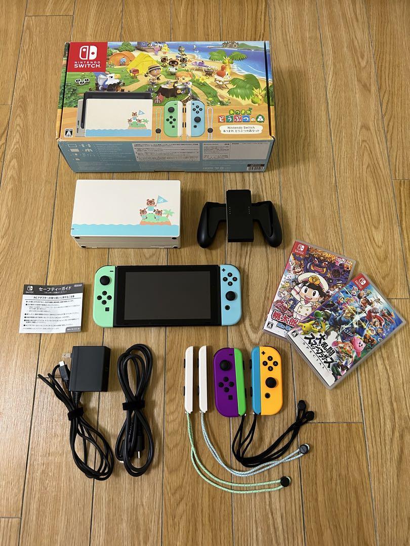 Nintendo Switch どうぶつの森セット【ソフト・Joy-Con付き】