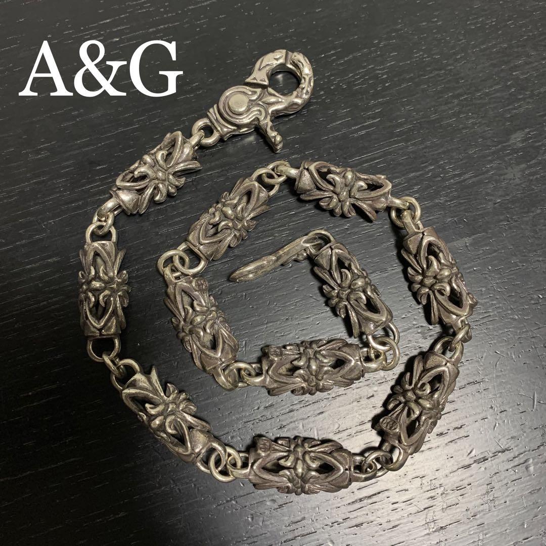 A&G Wallet Chain Silver 925 希少
