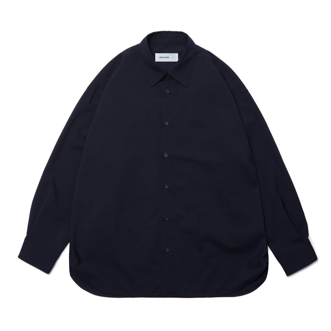 トップス everyone bd oxford shirt (NAVY) ennoy