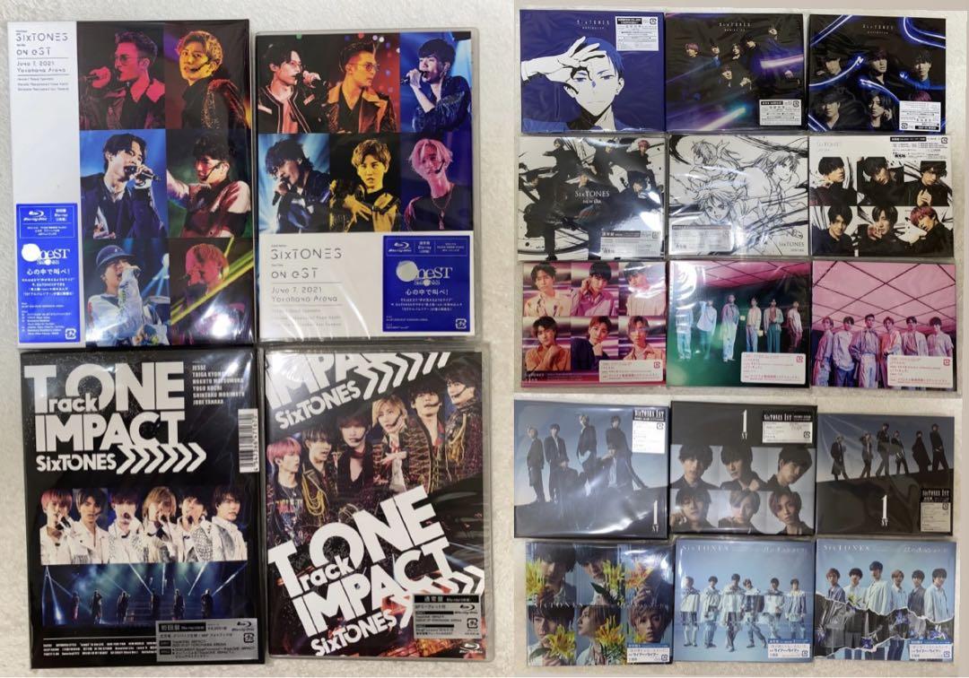 SixTONES シングル アルバム ライブ ブルーレイ まとめ売り【定価以下】