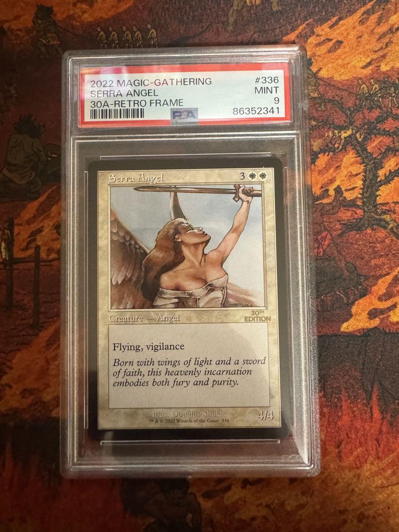 PSA9 旧枠 セラの天使 Serra Angel 30th edition