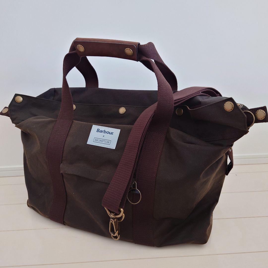 【限定品】Brompton × Barbour ブロンプトン フロントバッグ