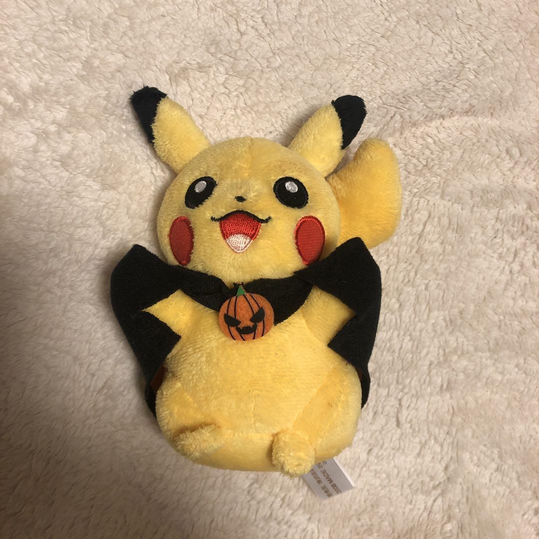 ポケモンセンター　ぬいぐるみ　ドラキュラ　ピカチュウ 2008年製　ハロウィン