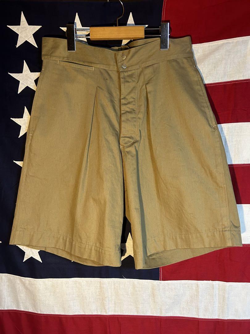 Special！！　40s ww2 us navy チノショーツ　デッドストック