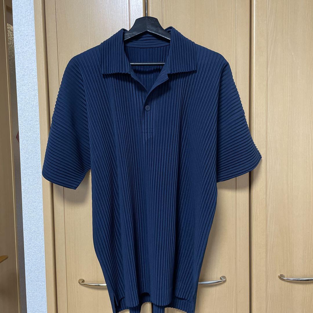 HOMME PLISSE Issey Miyake イッセイミヤケ　ポロ