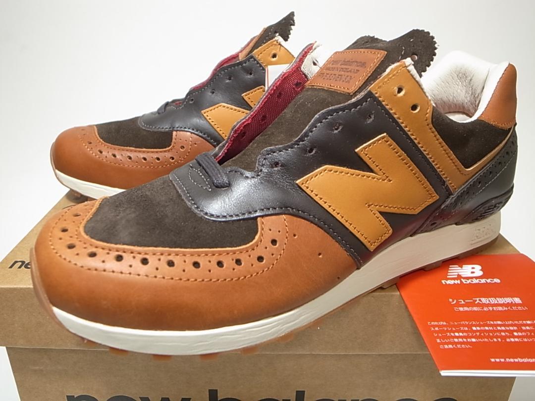 GRENSON別注UK製M576GSN新品27cm限定イタリア製カーフレザー穴飾