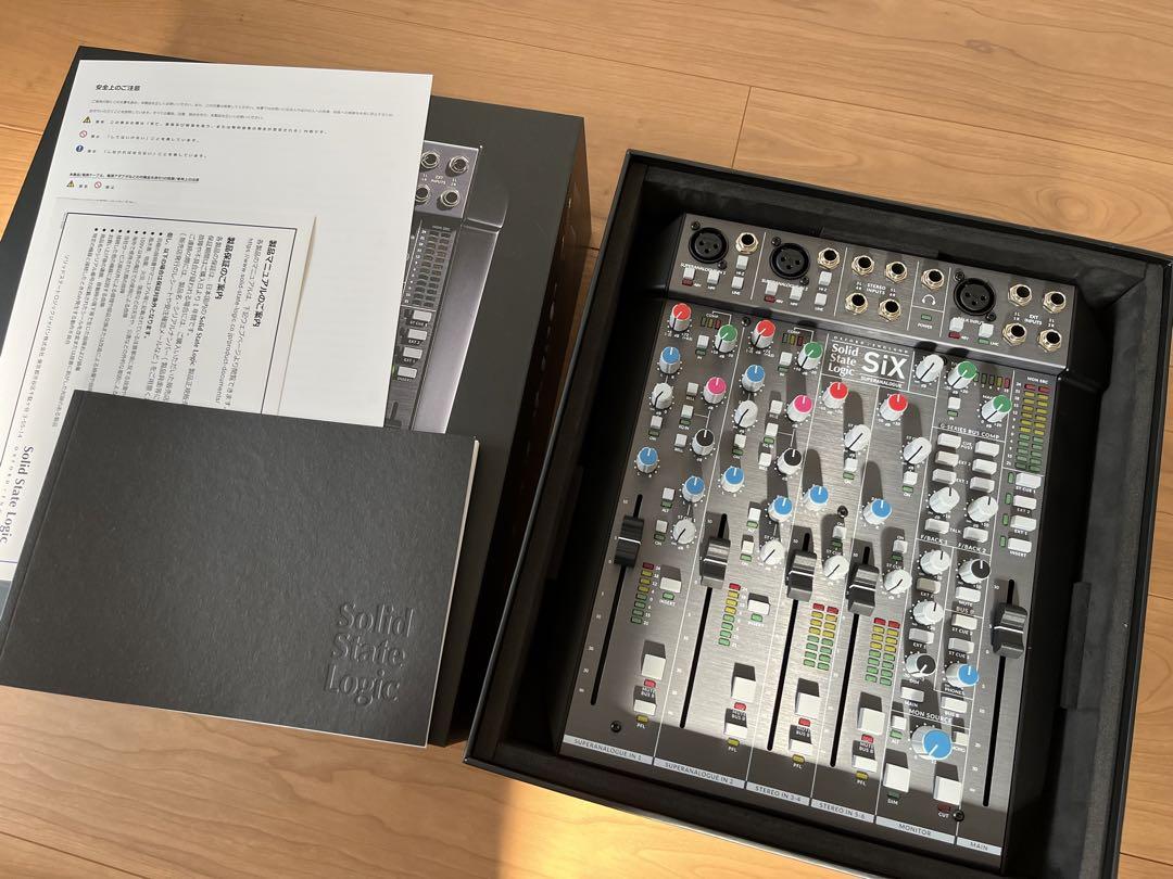 今年3月新品購入SSL (Solid State Logic) SiX 6ch