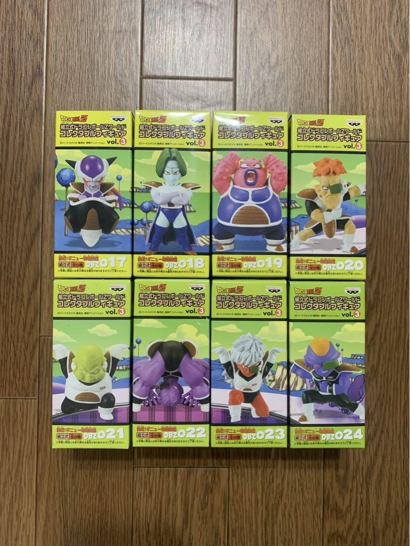 ドラゴンボールZ　ワールドコレクタブルフィギュア　接近！ギニュー特戦隊編　セット