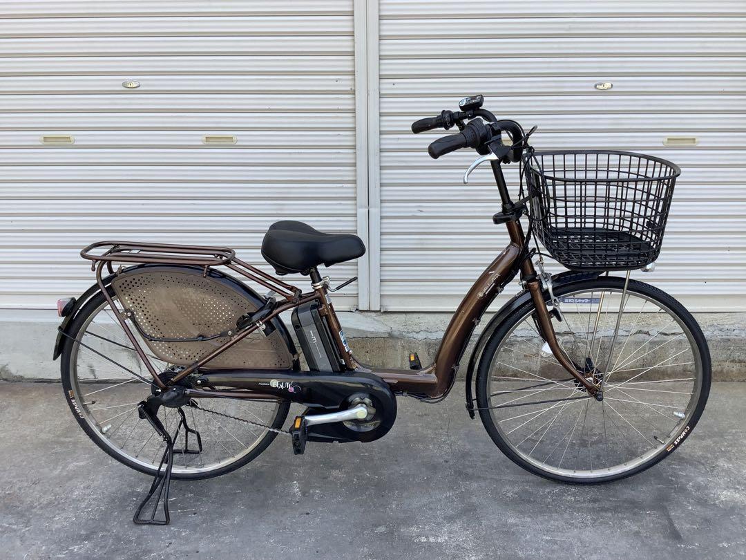 ブリヂストン新機種電動アシスト自転車アシスタ   26インチブラウンアルミボディ