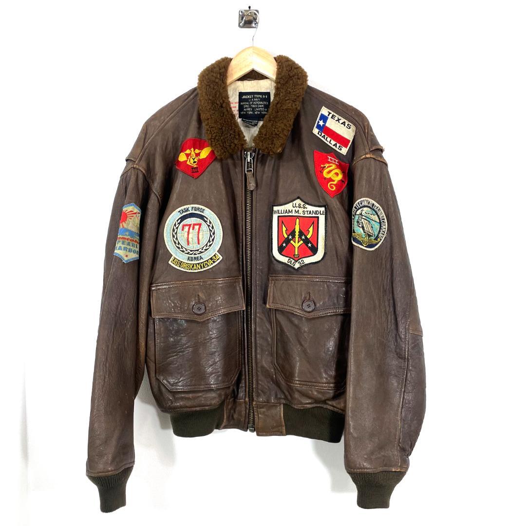 【超希少】90's  旧モデル AVIREX トップガンBomberJacket