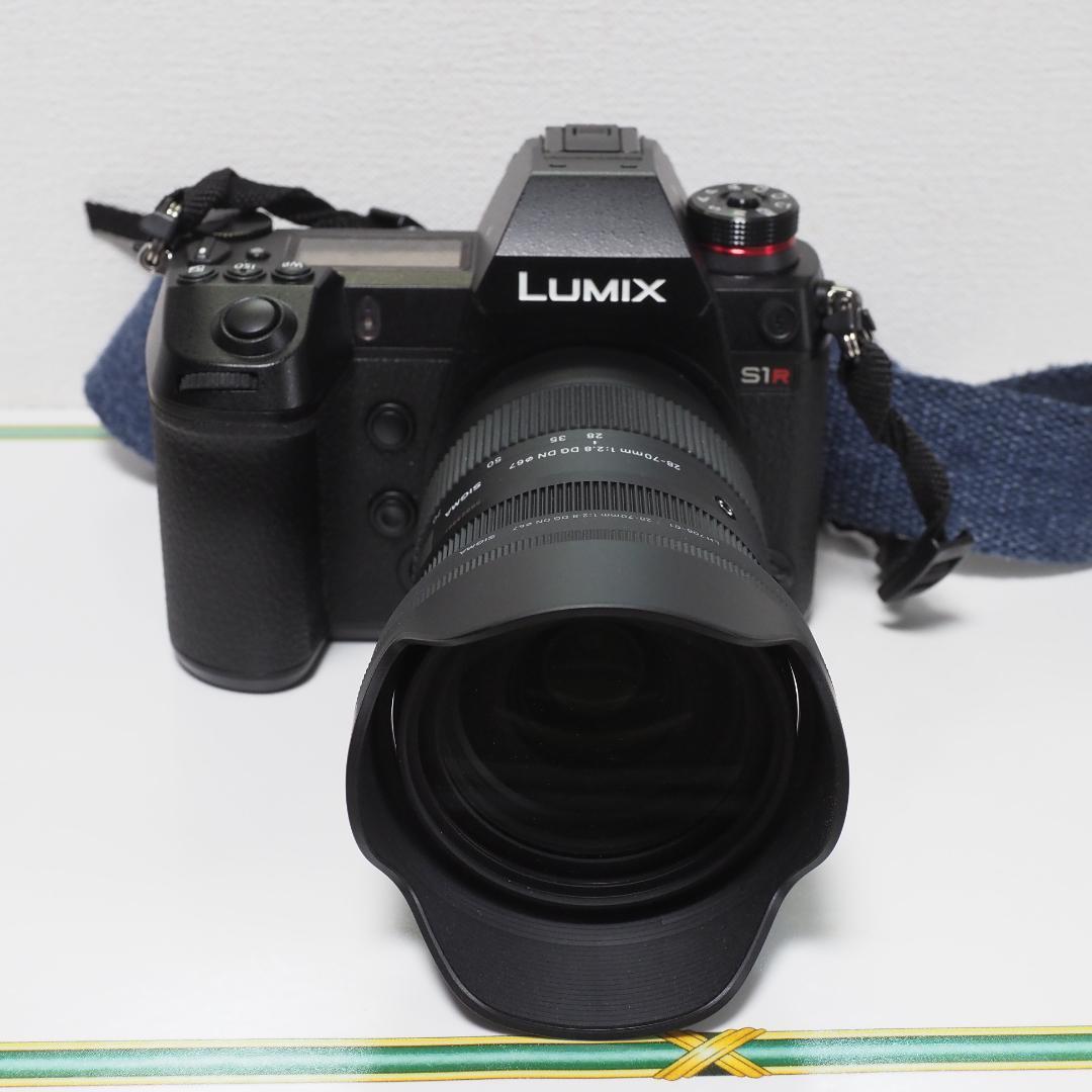 LUMIX　S1R（24－105ｍｍ＋28－70ｍｍ）付き　ｋｍ様・ご契約済み