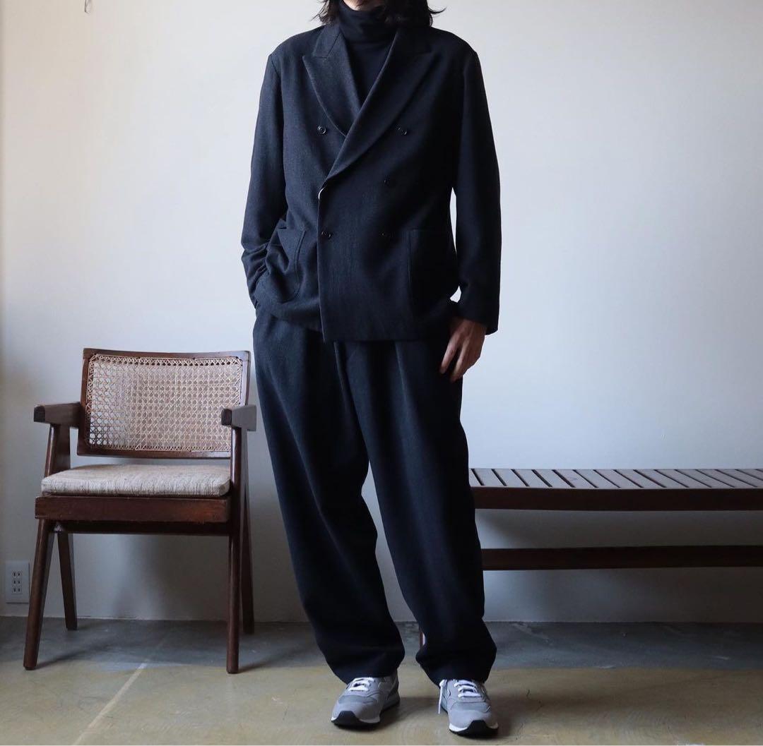 新品 23AW COMOLI リファインウール セットアップ