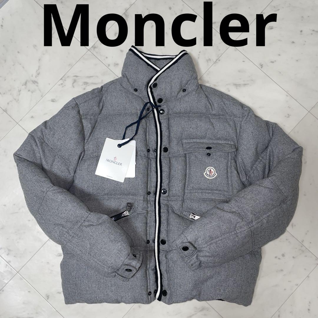 【モンクレール/Moncler】美品✨/ウールダウン/グレー/S