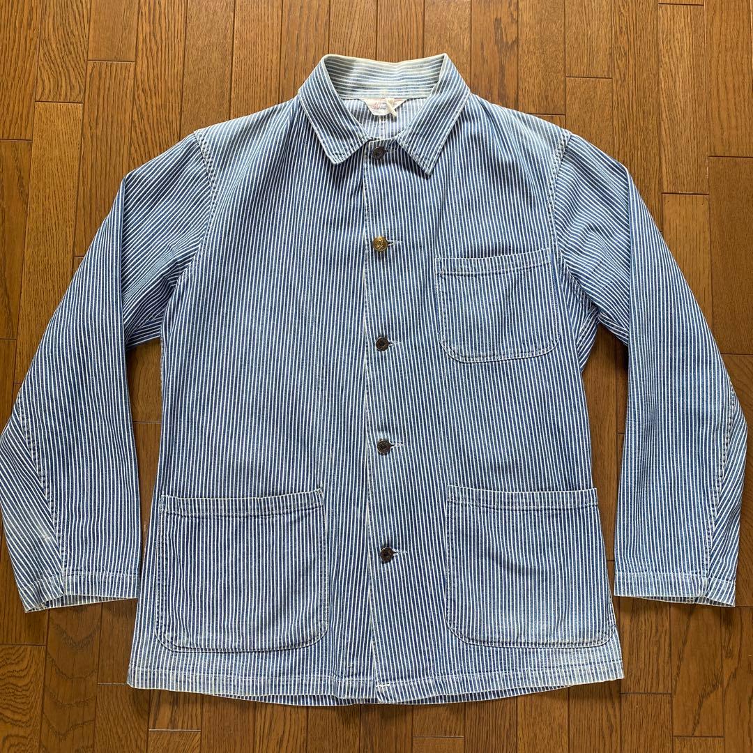 vintage 40s ヒッコリーカバーオール　大戦モデル