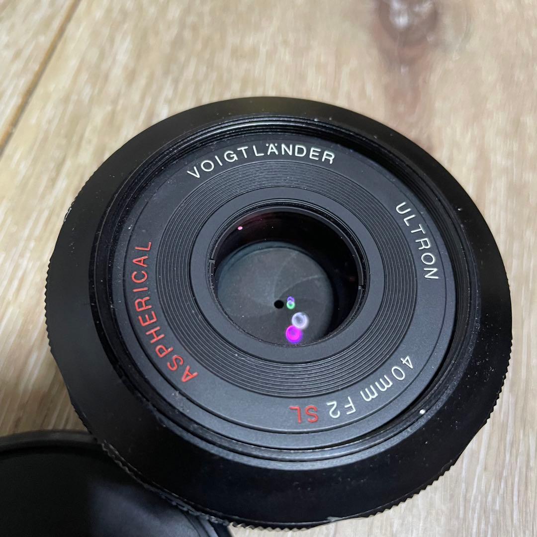 【値下】コシナVoigtlander ULTRON 40mm F2 キヤノンEF