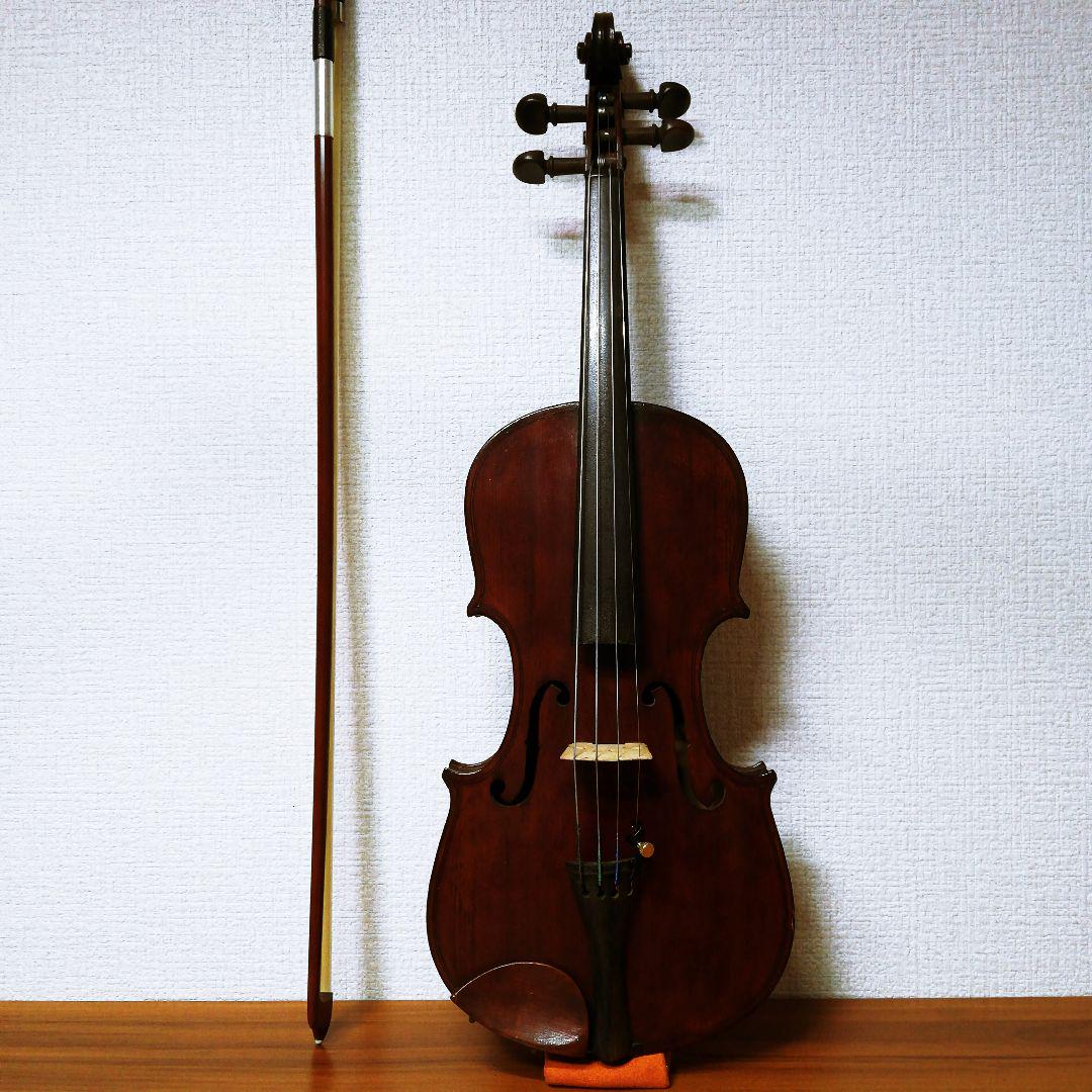 【良乾燥ドイツ製】E.Otto Wolfram バイオリン 1/4