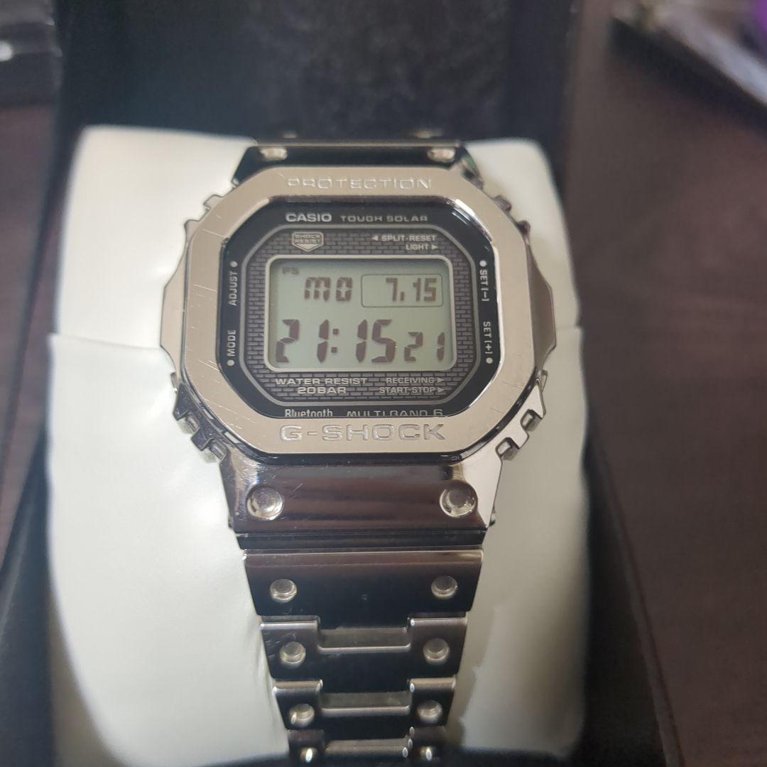 G-SHOCK　フルメタル 電波ソーラー GMW-B5000D-1JF