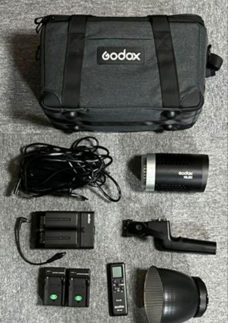godox ml60とyoutube照明セット（ソフトボック、ライトスタンド付）