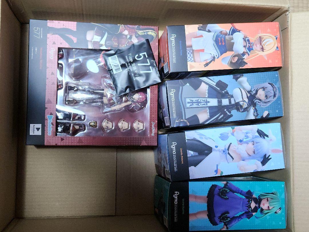 figma☆ホロライブプロダクション3期生 ５体セット☆ 新品＊未開封