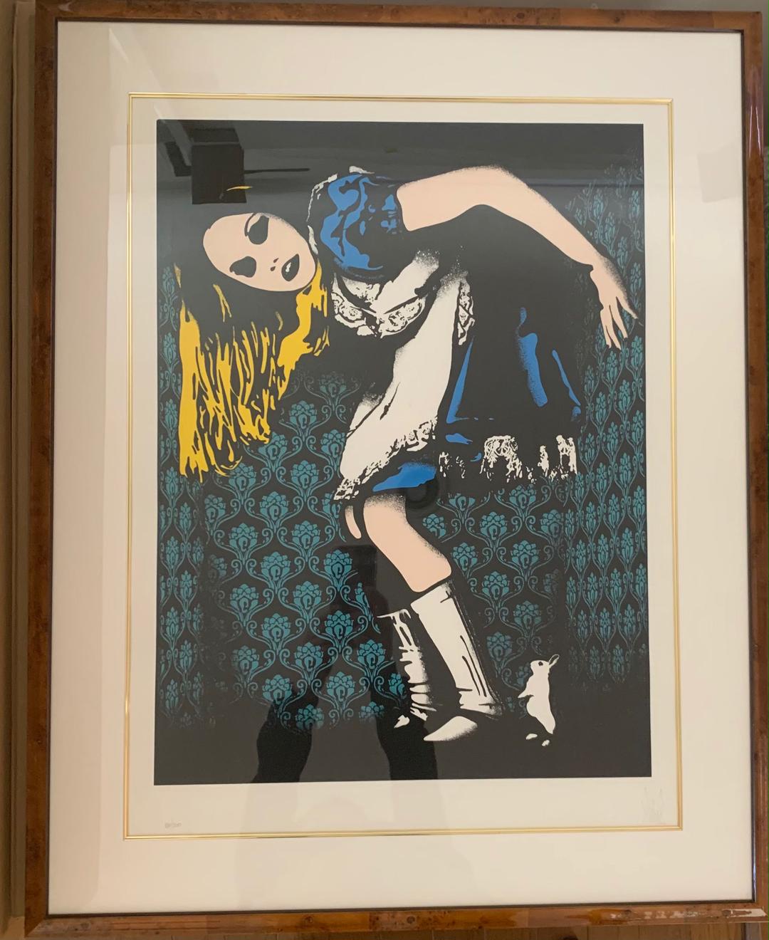 EELUSシルクスクリーン作品Alice