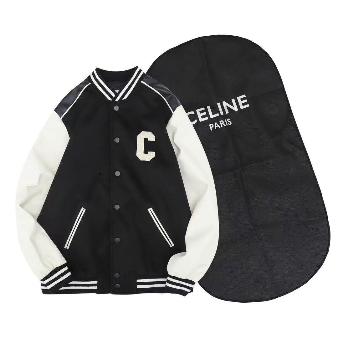 CELINE クラシック テディジャケット ブラック