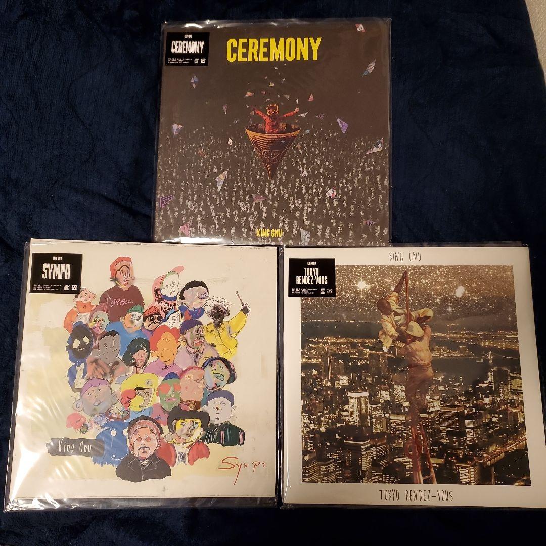 King Gnu　レコード　3枚