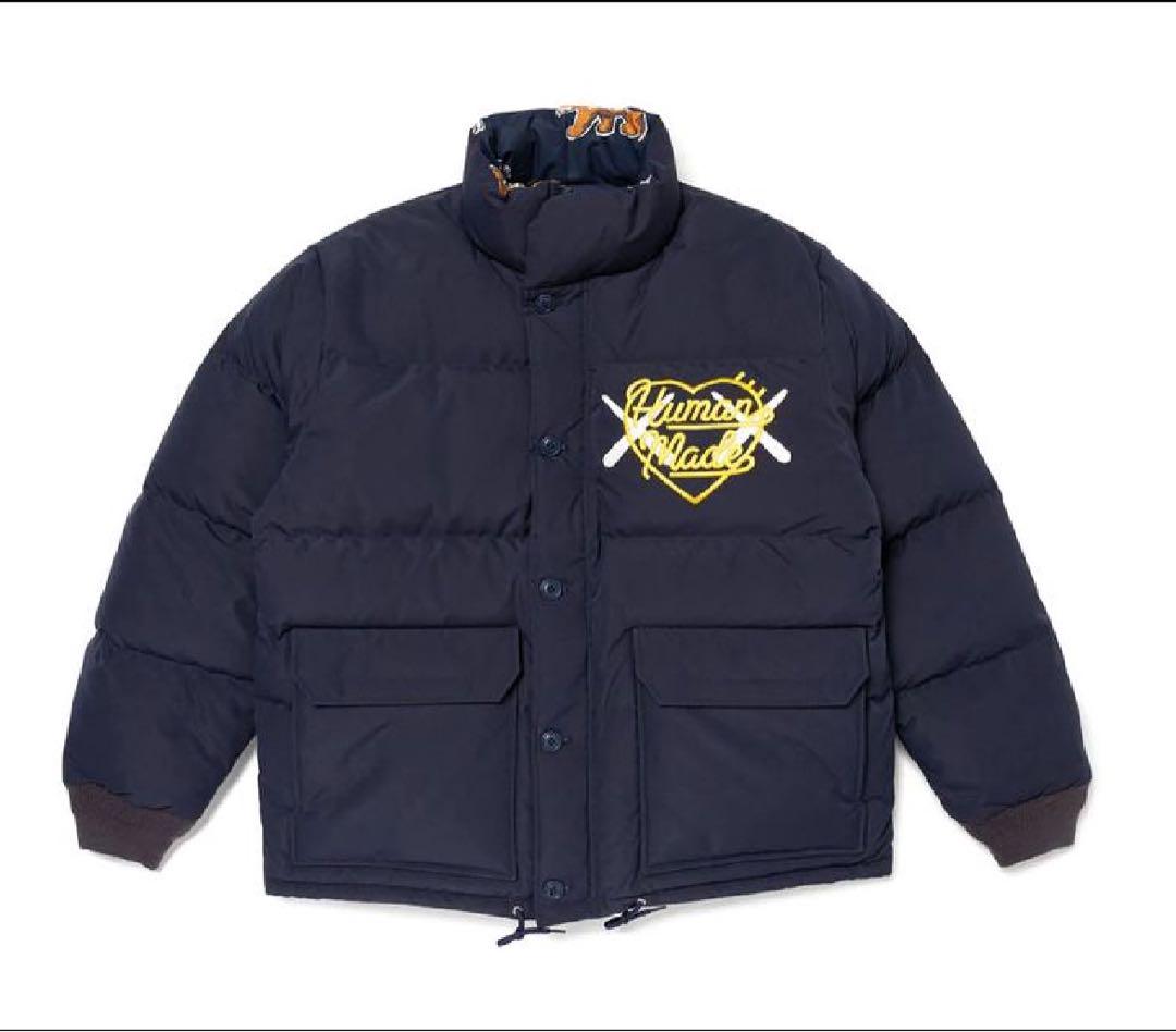 KAWS HUMAN MADE DOWN JACKET ダウンジャケットS