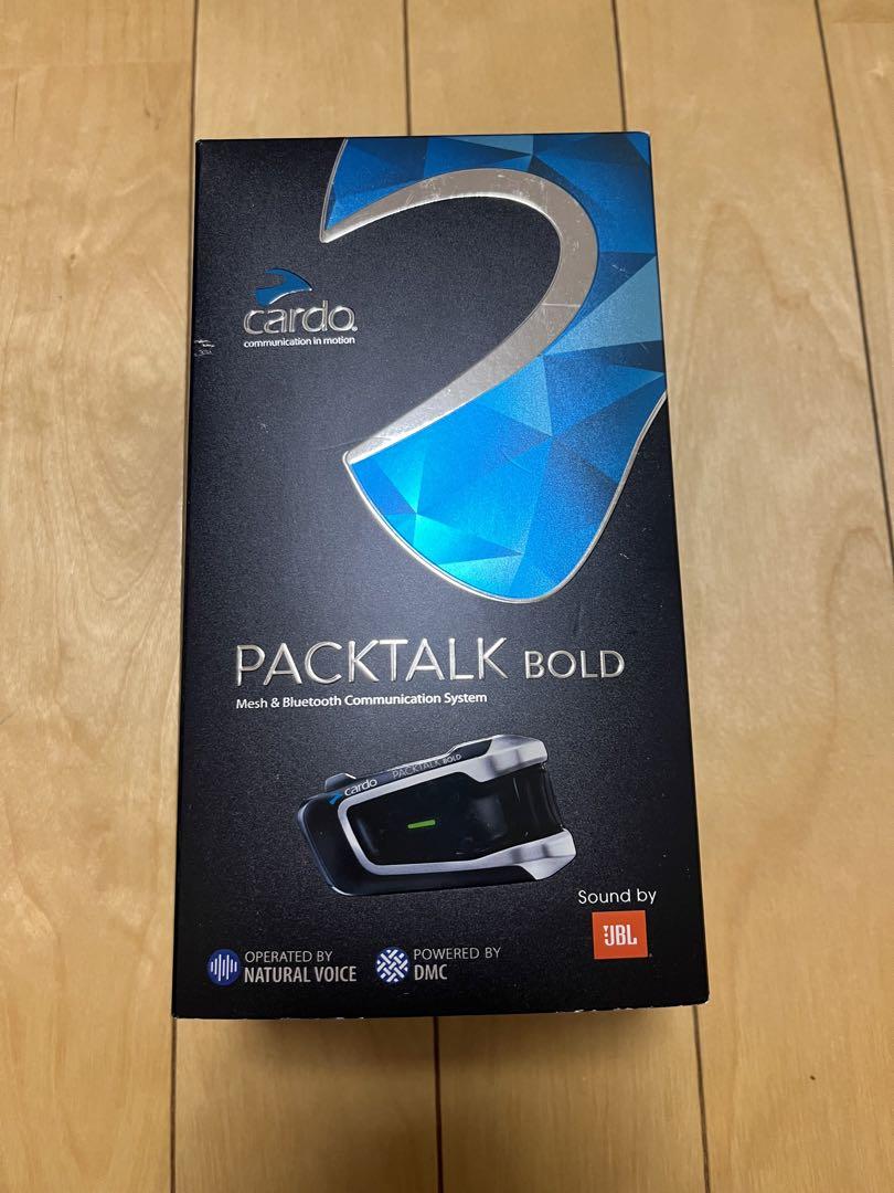 インカム CARDO PACKTALK BOLD